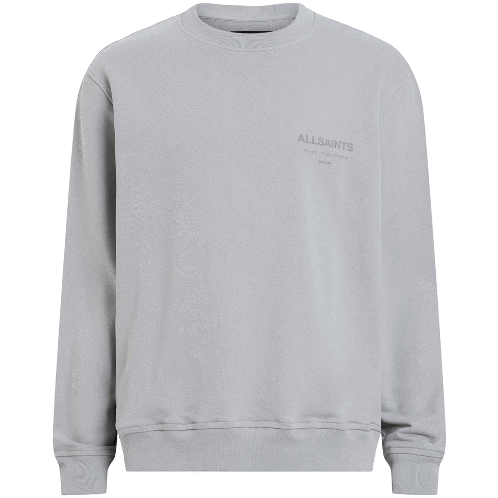 AllSaints Underground Relaxed Fit Crew Neck Sweatshirt